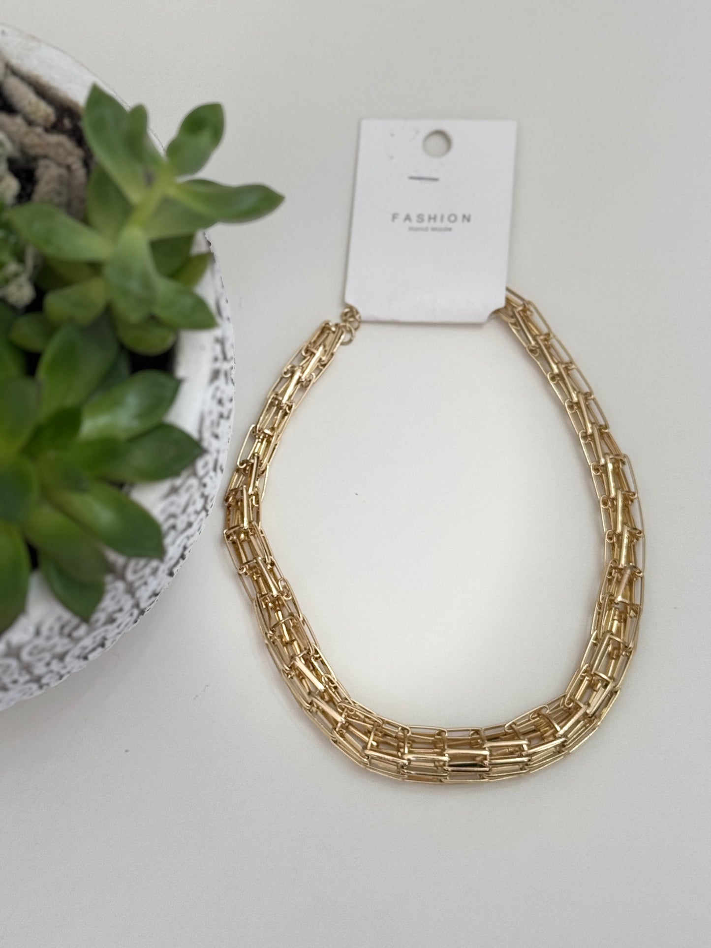 ÖZEL SERİ ÇELİK KAFES KOLYE