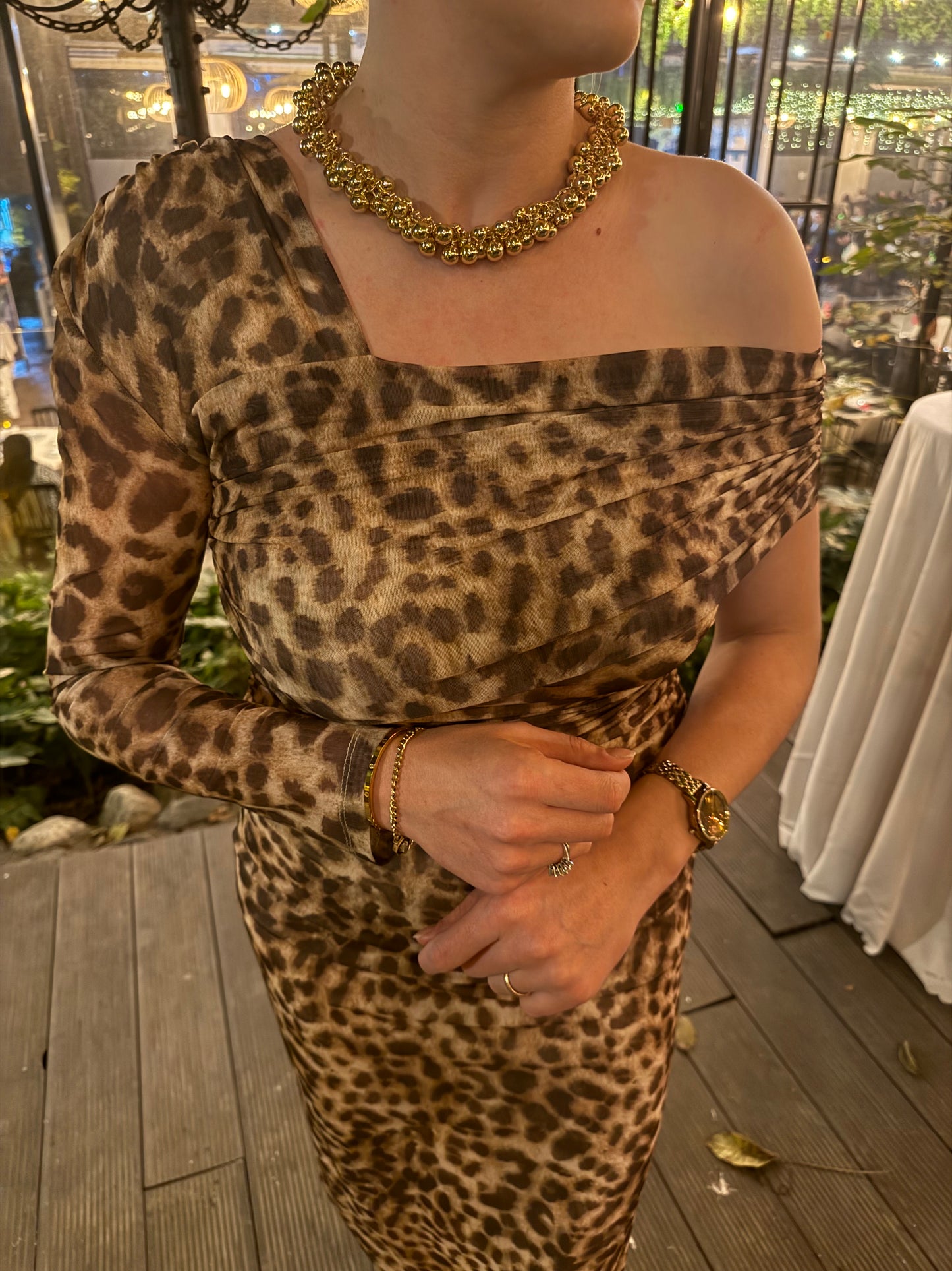 LEOPAR ELBİSE